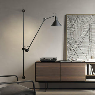 Versa Glide Scandinavian Iron Wall Light