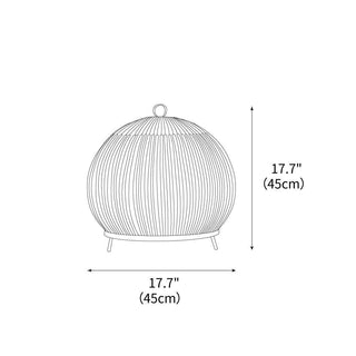 Lantern Knit Wabi-Sabi Fabric Table Light