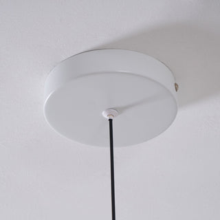 Lantern Carbon Steel Fabric Globe Pendant Light