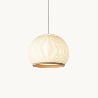 Lantern Carbon Steel Fabric Globe Pendant Light