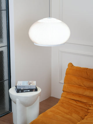 Lantern Carbon Steel Fabric Globe Pendant Light