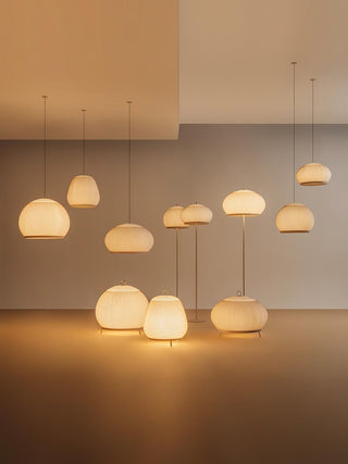 Lantern Knit Wabi-Sabi Fabric Table Light