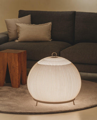 Lantern Knit Wabi-Sabi Fabric Table Light
