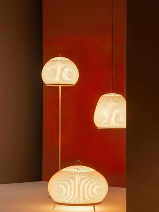 Lantern Knit Wabi-Sabi Fabric Table Light