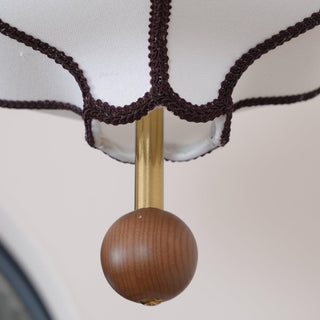 Lantern Oriental Cloth Pendant Light