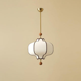 Lantern Oriental Cloth Pendant Light