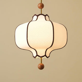 Lantern Oriental Cloth Pendant Light