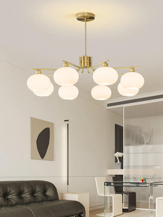Larenta Contemporary Glass Chandelier