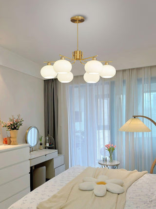 Larenta Contemporary Glass Chandelier