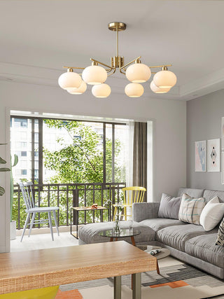 Larenta Contemporary Glass Chandelier