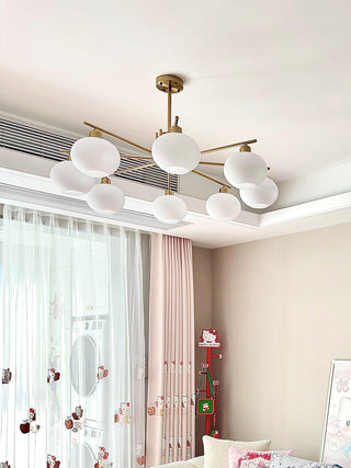 Larenta Contemporary Glass Chandelier