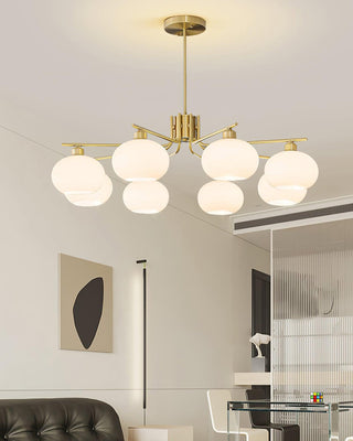 Larenta Contemporary Glass Chandelier