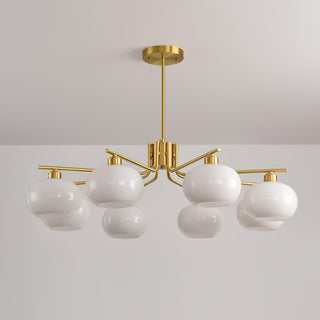 Larenta Contemporary Glass Chandelier