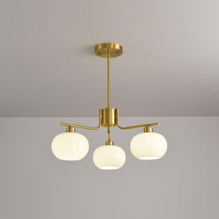Larenta Contemporary Glass Chandelier