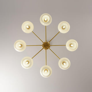 Larenta Contemporary Glass Chandelier