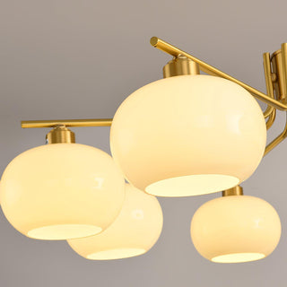 Larenta Contemporary Glass Chandelier