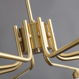 Larenta Contemporary Glass Chandelier
