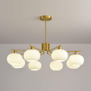 Larenta Contemporary Glass Chandelier