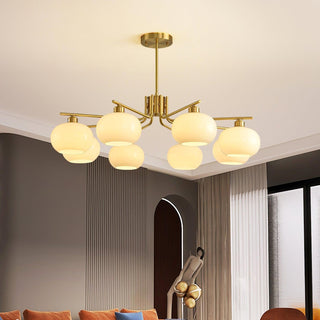 Larenta Contemporary Glass Chandelier