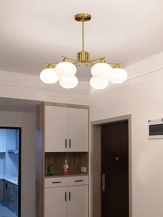 Larenta Contemporary Glass Chandelier
