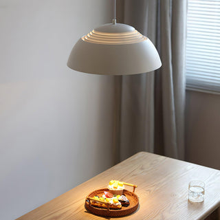 Large Bowl Wave Minimalist Acrylic Pendant Light