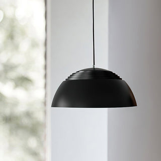 Large Bowl Wave Minimalist Acrylic Pendant Light