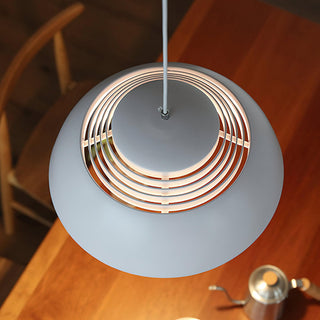 Large Bowl Wave Minimalist Acrylic Pendant Light