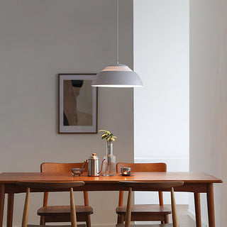 Large Bowl Wave Minimalist Acrylic Pendant Light