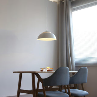 Large Bowl Wave Minimalist Acrylic Pendant Light