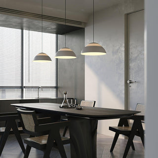 Large Bowl Wave Minimalist Acrylic Pendant Light