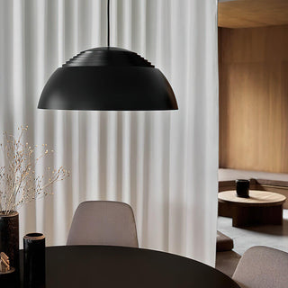 Large Bowl Wave Minimalist Acrylic Pendant Light