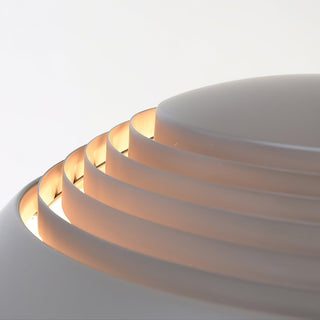 Large Bowl Wave Minimalist Acrylic Pendant Light