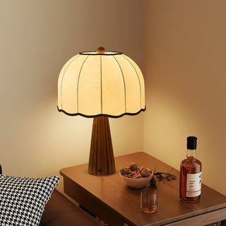 Lila Retro Fabric Table Lamp
