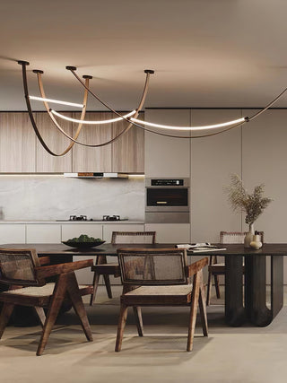 Elowen Modern Brass Pendant Light
