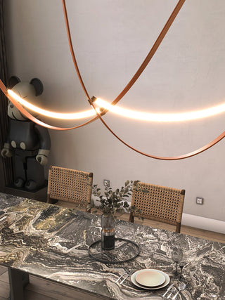 Elowen Modern Brass Pendant Light