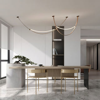 Elowen Modern Brass Pendant Light