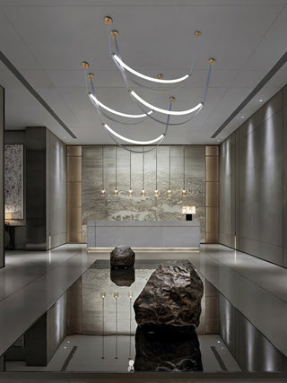 Elowen Modern Brass Pendant Light