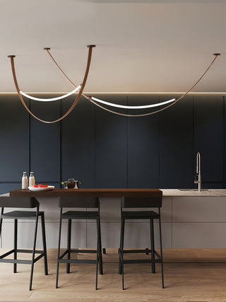 Elowen Modern Brass Pendant Light