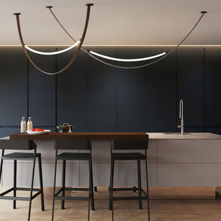 Elowen Modern Brass Pendant Light