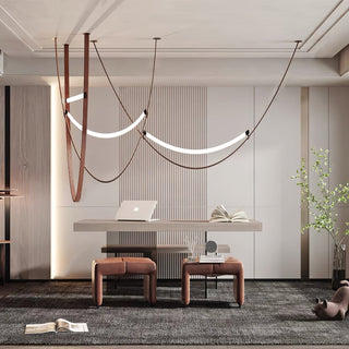 Elowen Modern Brass Pendant Light