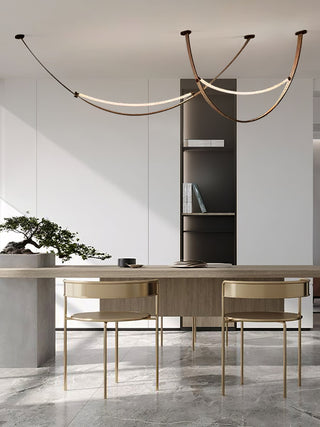 Elowen Modern Brass Pendant Light