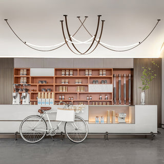 Elowen Modern Brass Pendant Light