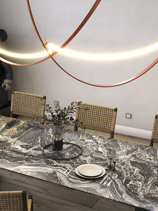 Elowen Modern Brass Pendant Light