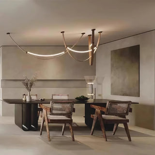 Elowen Modern Brass Pendant Light