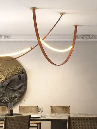 Elowen Modern Brass Pendant Light