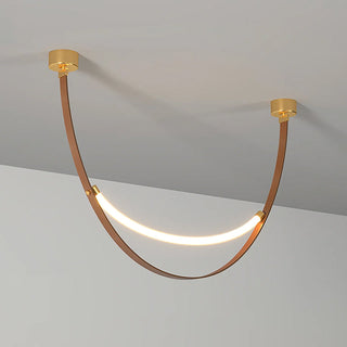 Elowen Modern Brass Pendant Light