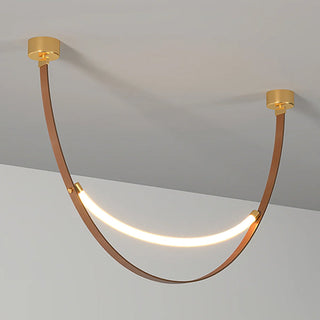 Elowen Modern Brass Pendant Light