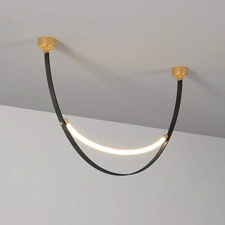 Elowen Modern Brass Pendant Light