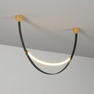 Elowen Modern Brass Pendant Light