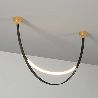 Elowen Modern Brass Pendant Light